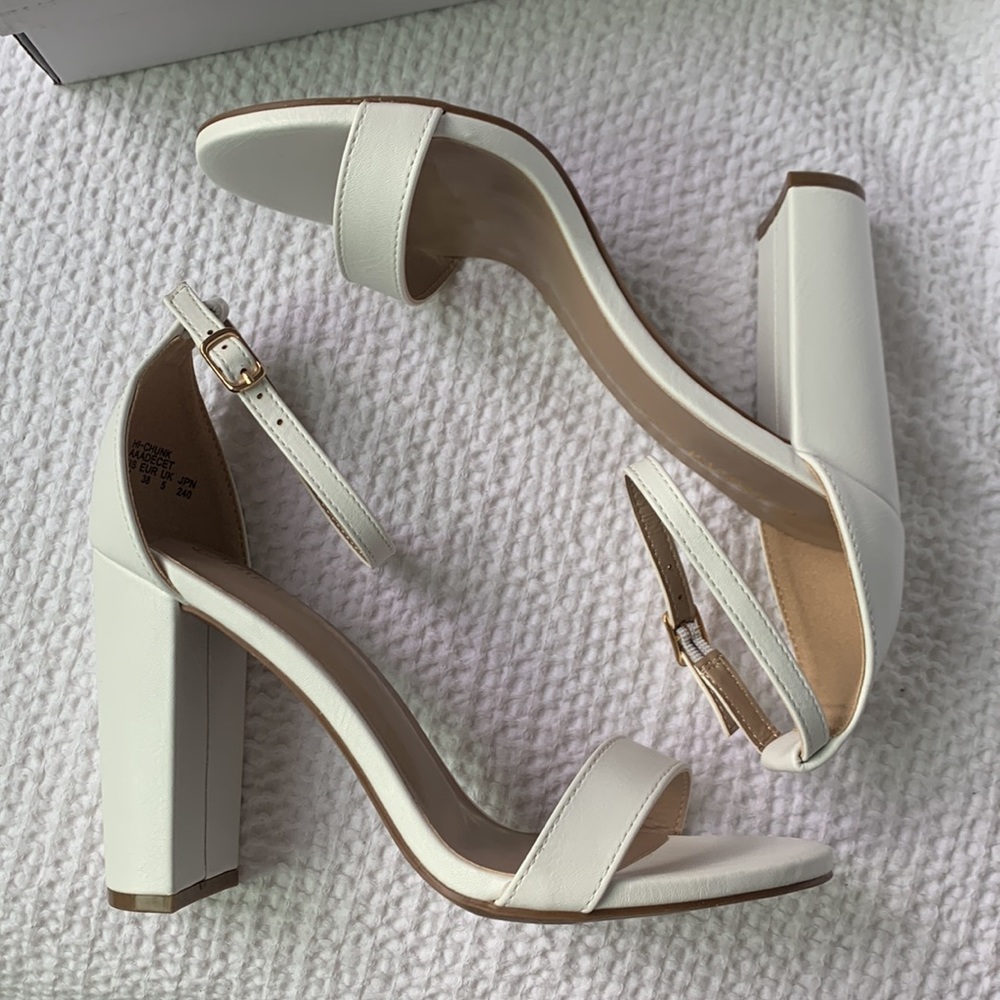 DREAM PAIRS Women's Hi-Chunk High Heel Pump - Size: 7